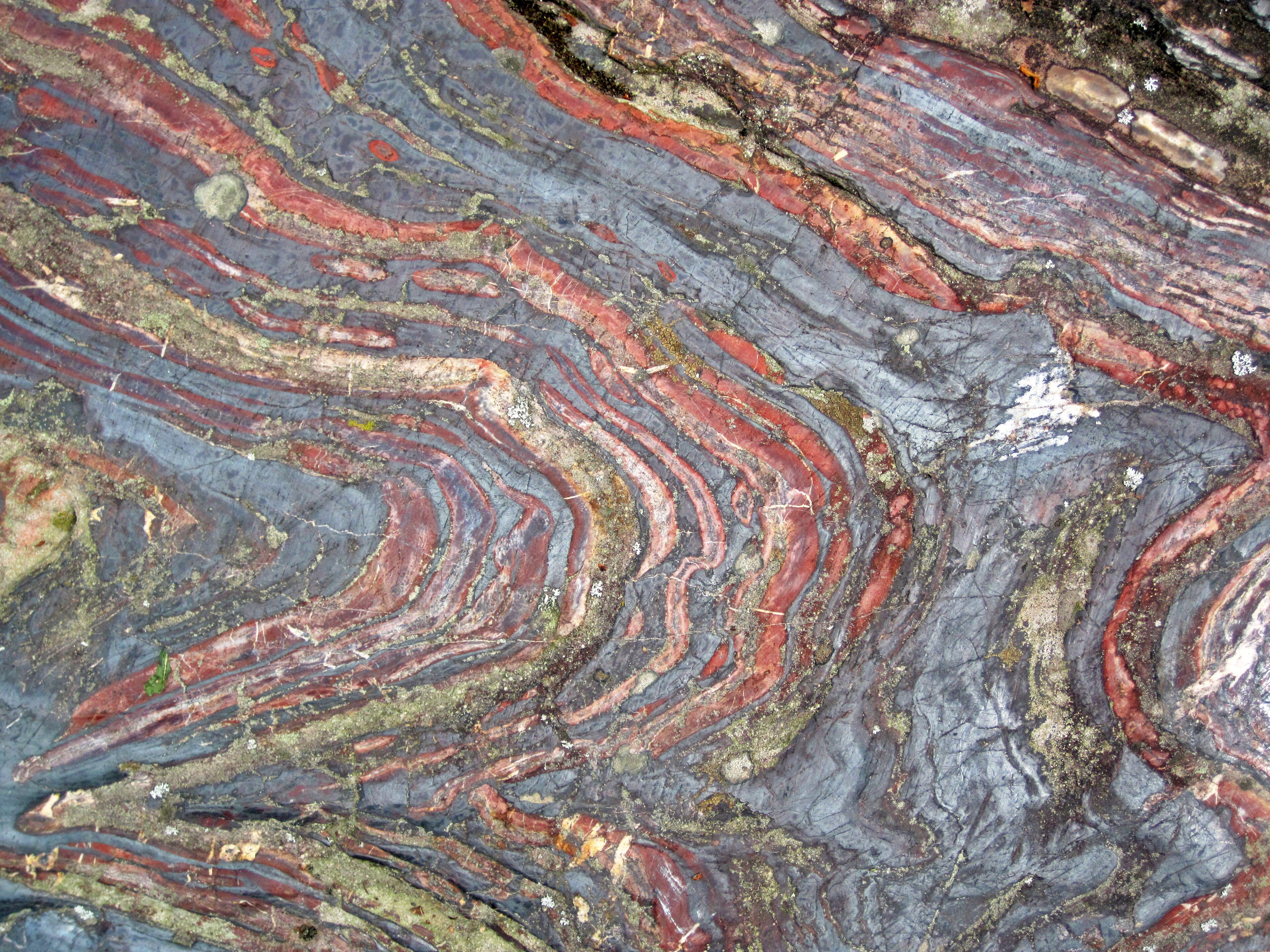 Jaspilite banded iron formation