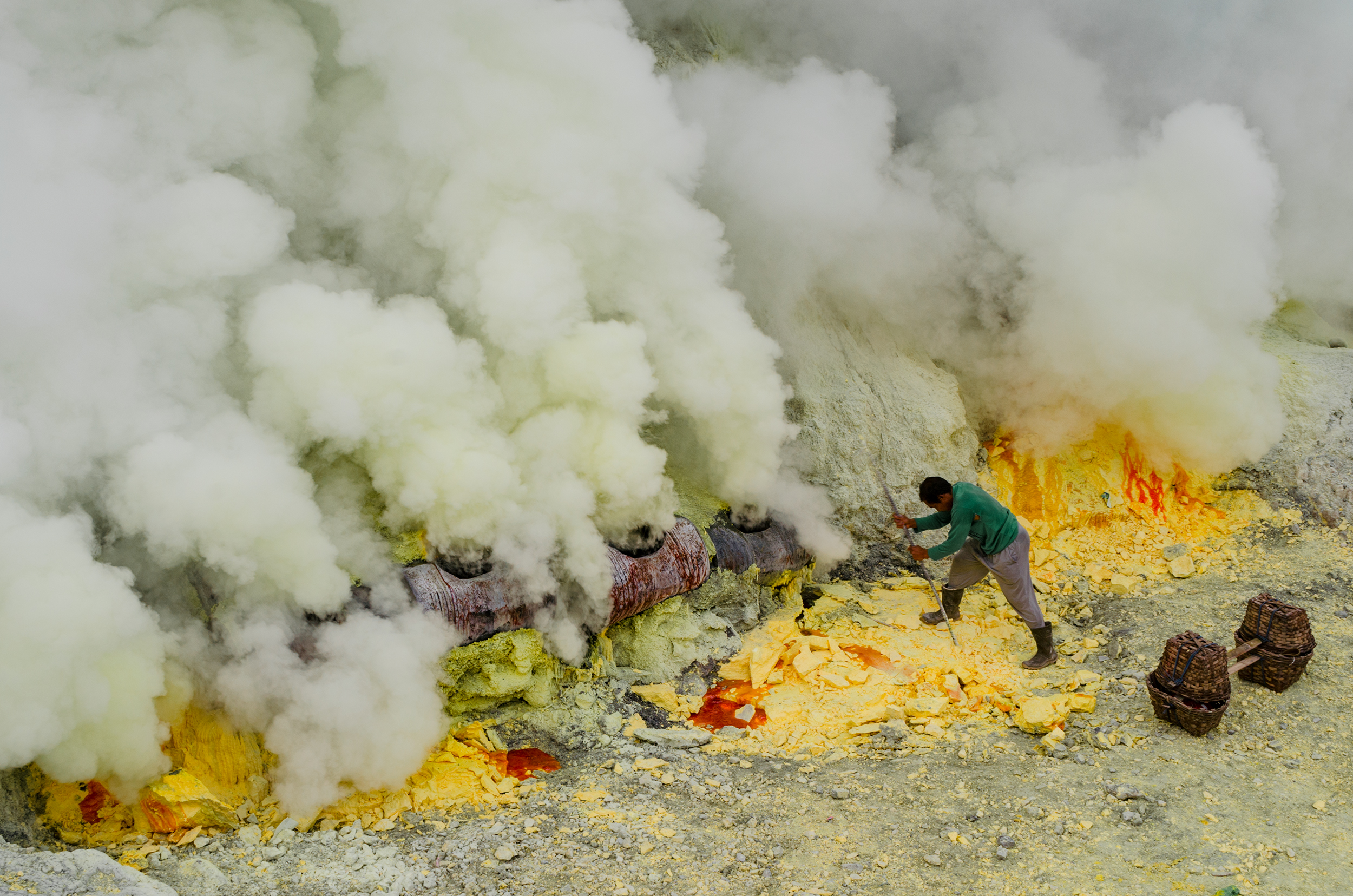 Blue Fire and Yellow Brimstone: the world's waning appetite for hellish sulfur