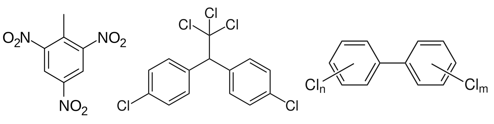 TNT, DDT, and the general structure of a PCB